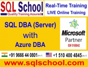 SQL DBA  Practical Online Training @ SQL School